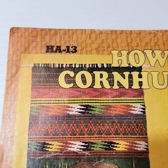 How to Make CORNHUSK DOLLS HA-13 1973 by Hazel Pearson Craft Booklet - Picture 11 of 12